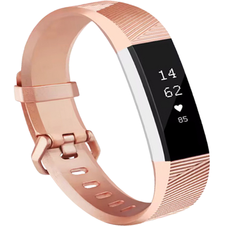 Fitbit Alta HR Sportbandje - Zilver