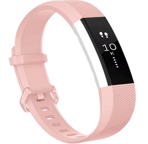 Fitbit Alta HR Sportbandje - Zilver