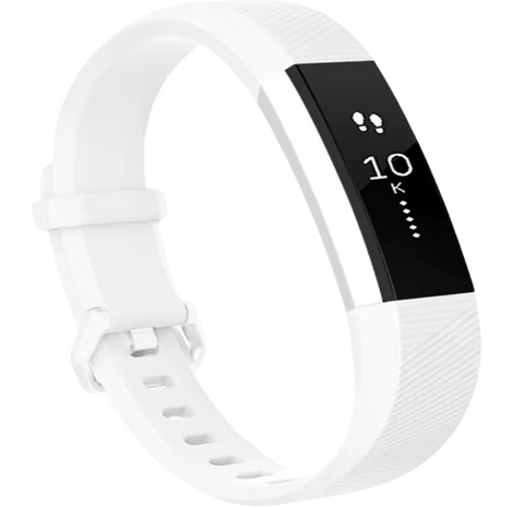 Fitbit Alta HR Sportbandje - Zilver
