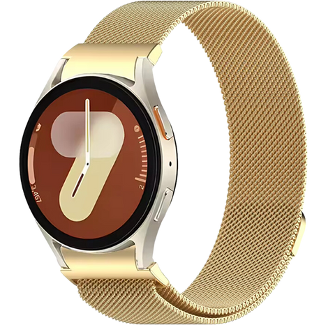 Samsung Galaxy Watch 6 Milanese Bandje - Goud