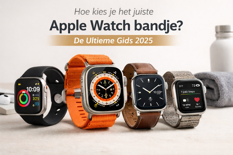 Hoe kies je het juiste Apple Watch bandje? De Ultieme Gids 2025