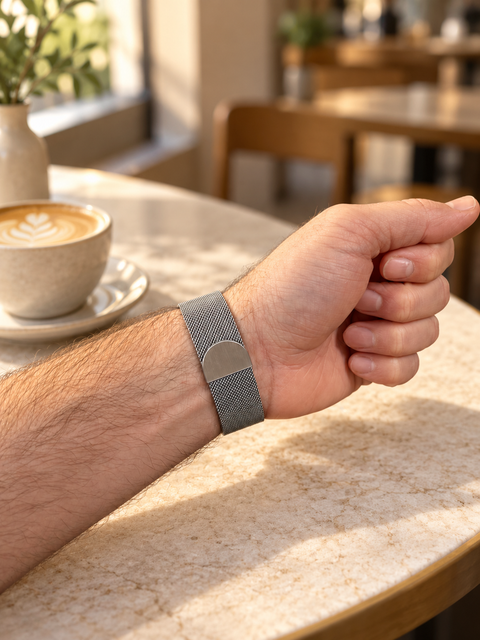 Apple Watch Milanees Bandje - Zilver