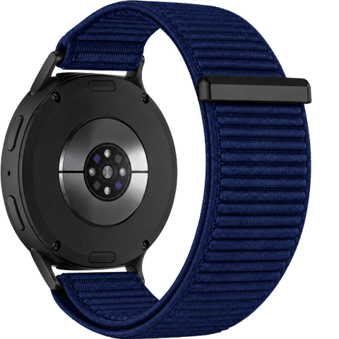 Samsung Galaxy Watch 8 - 44mm Nylon Bandje met Klittenbandsluiting