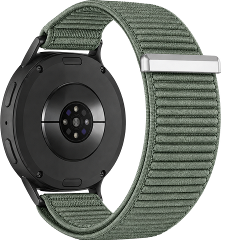 Samsung Galaxy Watch 8 - 44mm Nylon Bandje met Klittenbandsluiting