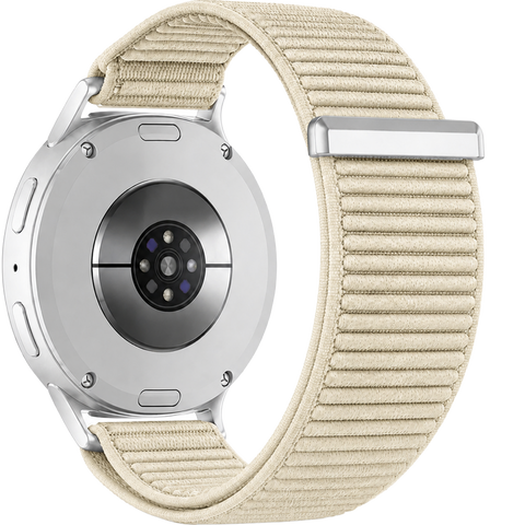 Samsung Galaxy Watch 8 - 44mm Nylon Bandje met Klittenbandsluiting