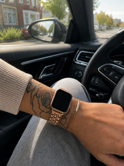 Apple Watch Premium Stalen Schakelbandje