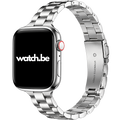 Apple watch fijn stalen bandje - Zilver