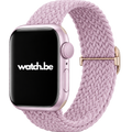 Apple Watch Geweven Bandje Met Gesp - Paars