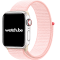 Apple Watch Nylon Sport Loop Bandje - Roze