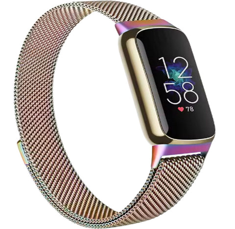 Fitbit Luxe Milanees Bandje - Multikleur