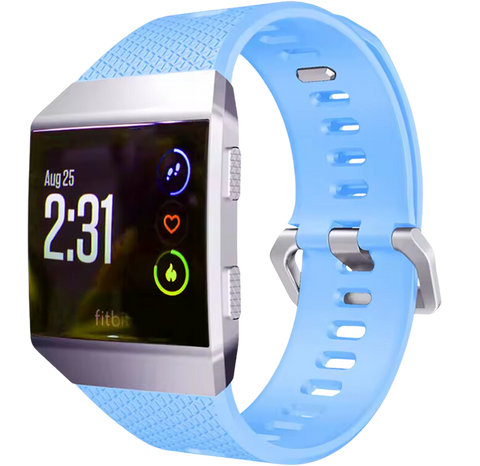 Fitbit Ionic Sportbandje - Lichtblauw