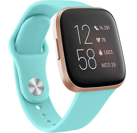 Fitbit Sense 2 Sportbandje - Lichtblauw