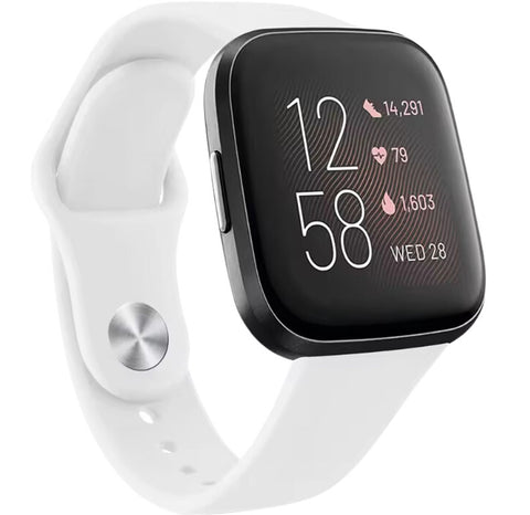 Fitbit Sense 2 Sportbandje - Wit