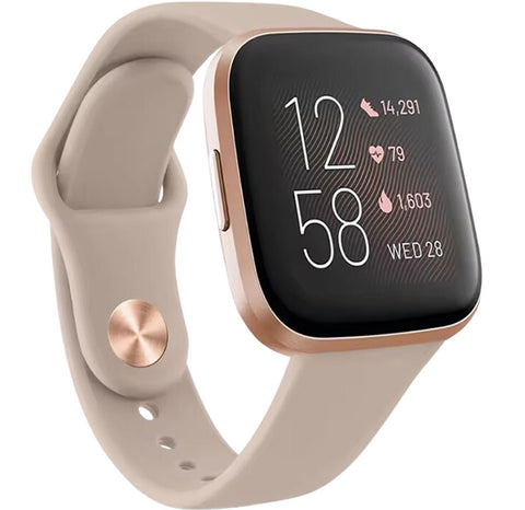 Fitbit Sense 2 Sportbandje - Beige