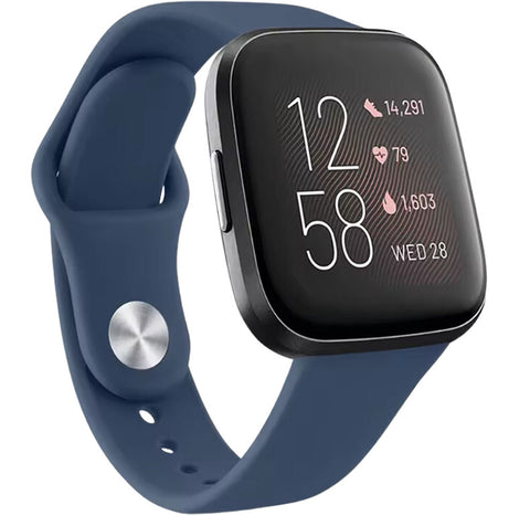 Fitbit Sense 2 Sportbandje - Blauwgrijs