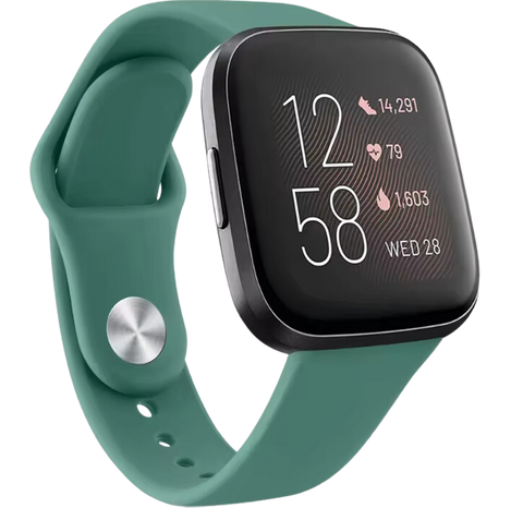Fitbit Sense 2 Sportbandje - Groen