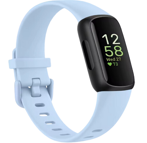 Fitbit Inspire 3 Sportbandje - Lichtblauw