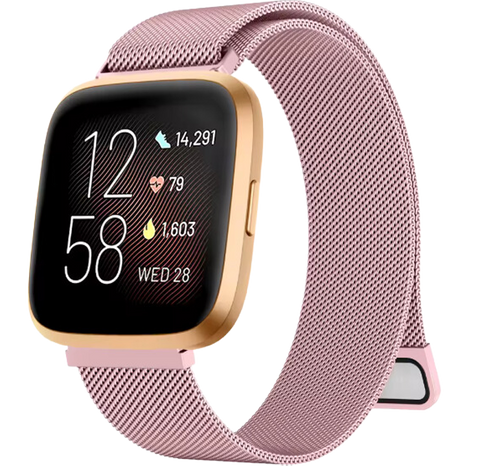 Fitbit Sense 2 Milanees Bandje - Roze