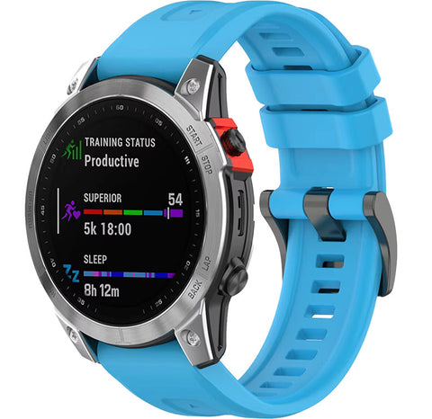 Garmin Fenix 5 Sportbandje - Lichtblauw