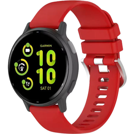 Garmin Vivoactive 4s Sportbandje - Rood