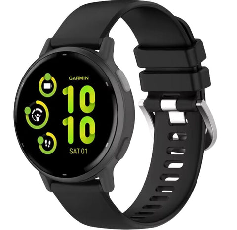 Garmin Vivoactive 4s Sportbandje - Zwart