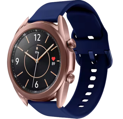 Samsung Galaxy Watch 3 Sportbandje - Donkerblauw