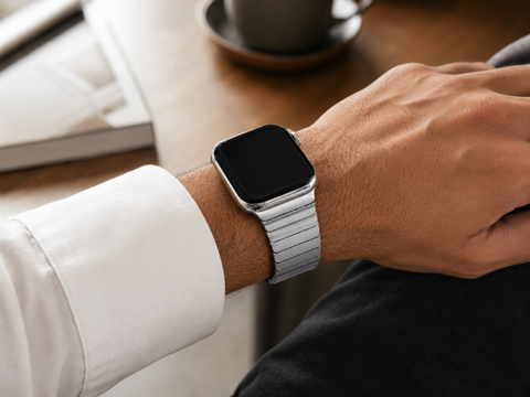 Apple Watch metalen bandje van roestvrij staal (RVS)