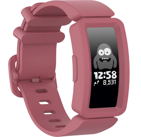 Fitbit Ace 2 Sportbandje - Koraal Rood